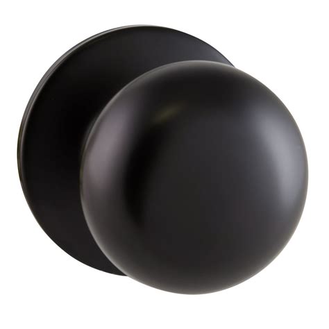 Black door knobs for interior doors - Apr 3, 2023 · It’s also available in matte black, satin nickel, brass, and more. The large 2¾-inch rosette will fit door holes larger than the standard 2⅛ inches. This knob fits backset depths ranging from ... 